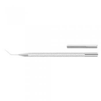 Sinskey II Lens Manipulating Hook Angled Stainless Steel, 11.5 cm - 4 1/2" Tip Diameter 0.2 mm